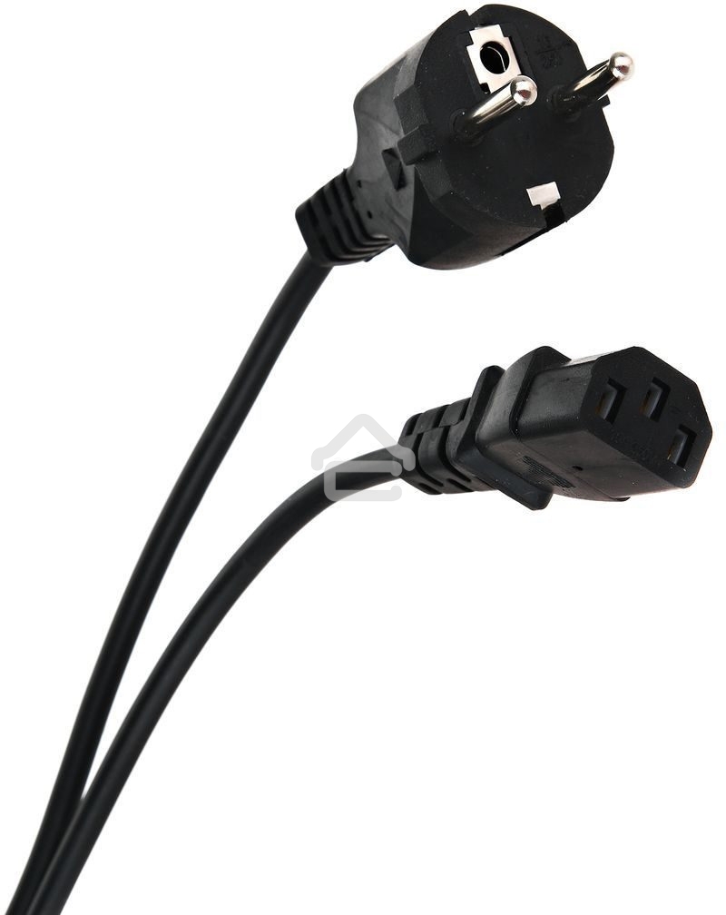 Кабель компьютер - розетка 3 м 220V (Европейский стандарт) VCOM/TELECOM