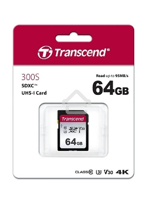 Флеш карта SD 64GB Transcend SDХC UHS-I U3
