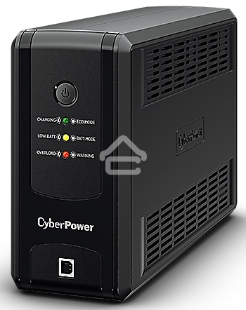 Источник бесперебойного питания CyberPower Line-Interactive UT850EG, 850VA/425W, USB/RJ11/45, (3 EURO)
