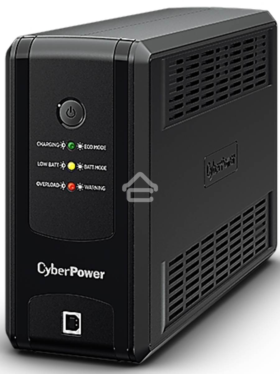 Источник бесперебойного питания CyberPower Line-Interactive UT850EG, 850VA/425W, USB/RJ11/45, (3 EURO)