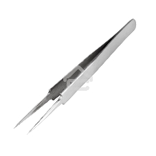 Пинцет прямой с острыми кончиками 125 мм (блистер) Rexant