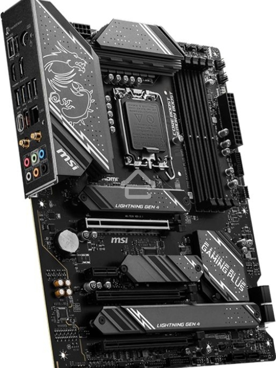 Материнская плата MSI Z790 GAMING PLUS WIFI, LGA 1700, 4xDDR5, 1xPCIe 5.0 x16, 1xPCIe 4.0 x16, 4xM.2, 6xSATA, 1xHDMI, 1xDP, 2.5 Gigabit Ethernet, 7.1 аудио, ATX