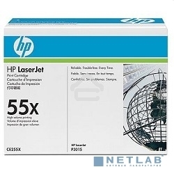 Картридж лазерный HP CE255X черный для LaserJet P3015/P3015d/P3015dn/P3015x 12500 стр.