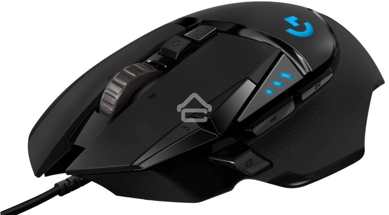 Мышь проводная Logitech G502 HERO черный, 25600 dpi, USB, кнопки - 11