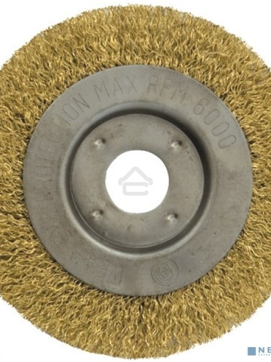 Кордщетка FIT 39065колесо желтая 125мм