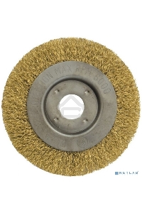 Кордщетка FIT 39065  колесо желтая 125мм