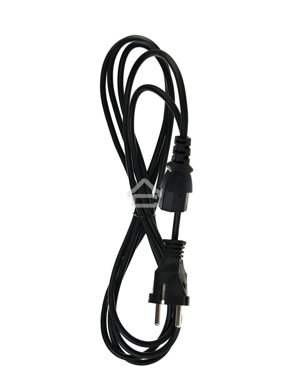 Кабель компьютер - розетка 3 м 220V (Европейский стандарт) VCOM/TELECOM