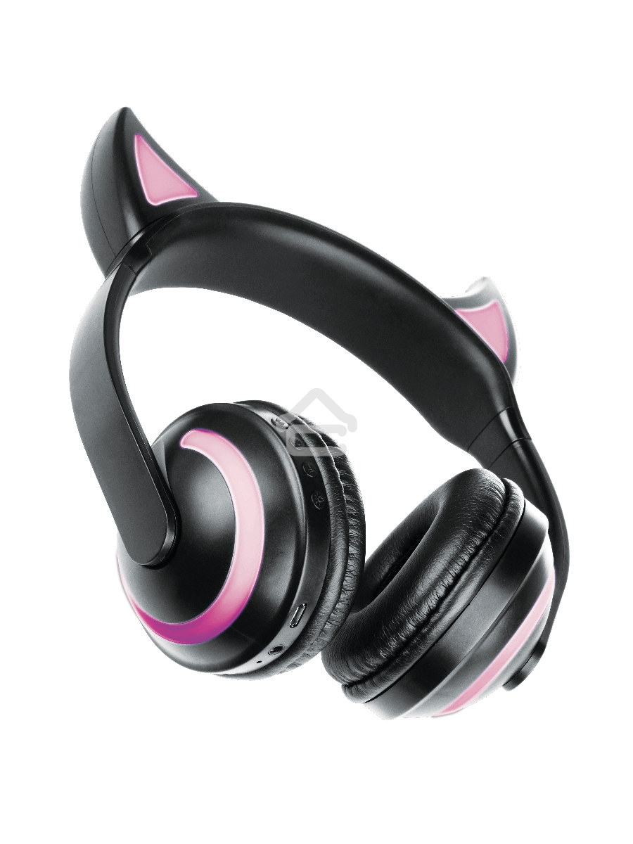 Гарнитура-Bluetooth Qumo Party Cat (ВТ 0024), черный + 