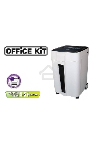 Шредер Office Kit S240 1.9x10 (секр.P-5)/фрагменты/15лист./40лтр./скрепки/скобы/пл.карты/CD