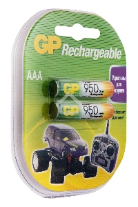 Аккумулятор GP 95AAAHC AAA NiMH 950mAh (2шт)
