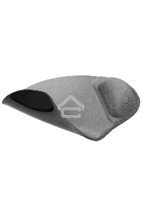 Коврик для мыши Defender гелевый Easy Work (серая лайкра) нескользящ.основа,260х225х5мм
