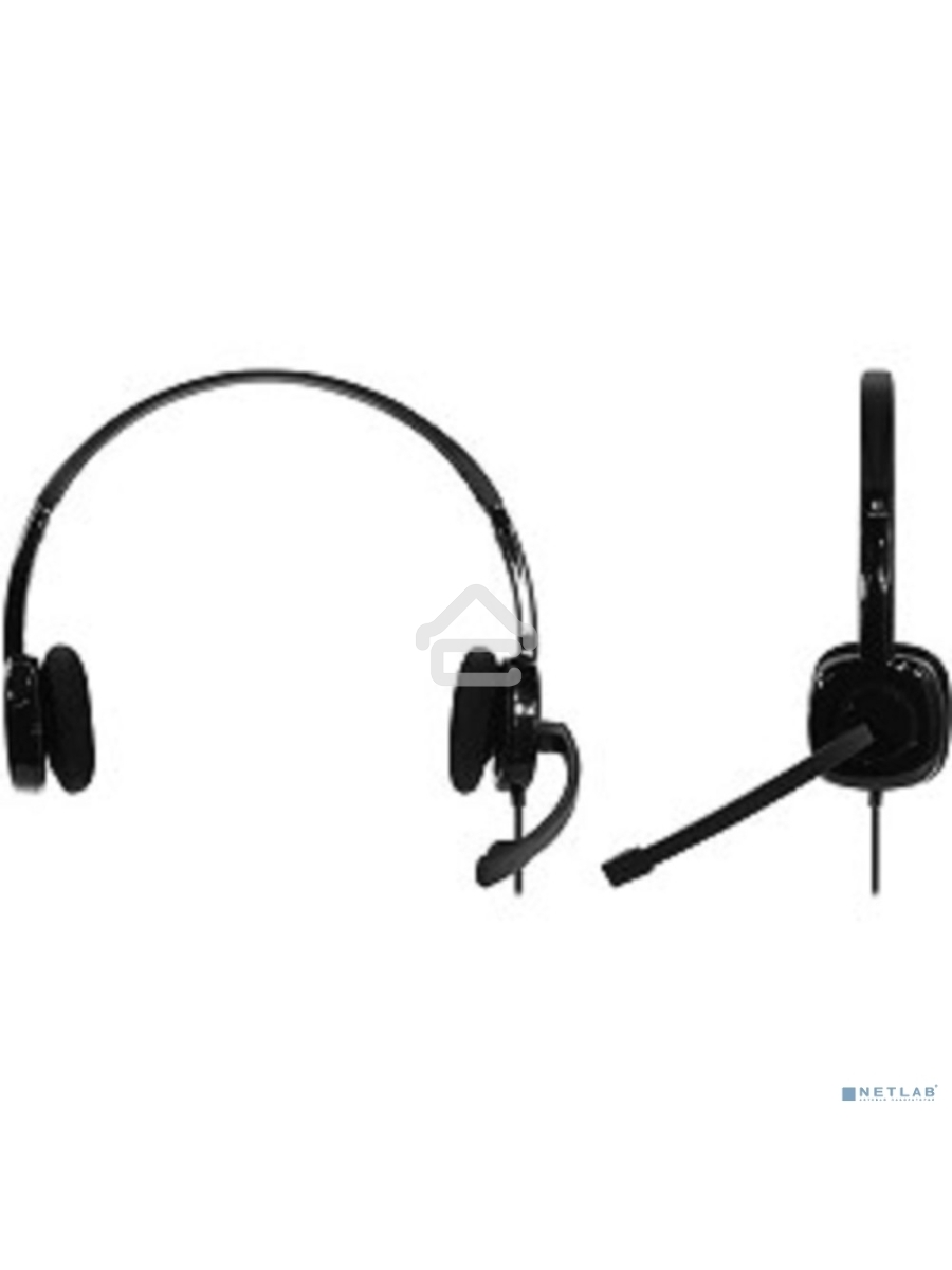 Наушники Logitech Headset H151 Stereo черный
