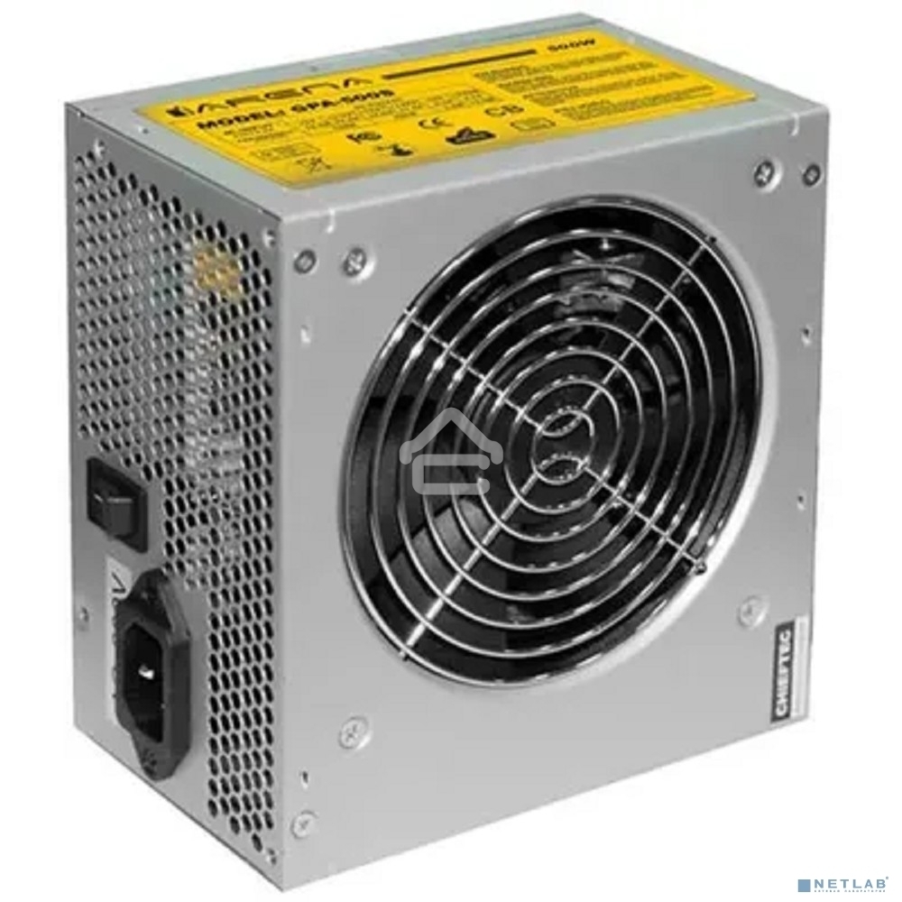 Блок питания Chieftec GPA-600S, 600Вт, 120мм, серый