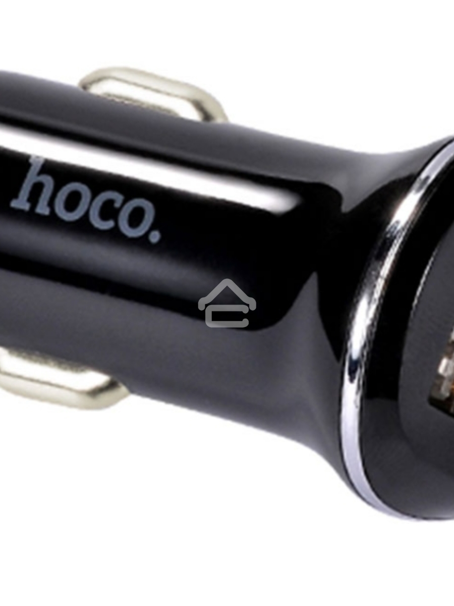 Автомобильная зарядка HOCO Z1 2xUSB, 2.1A, 11W, черный