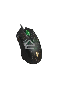 Мышь проводная A4Tech X89 черный, 2400 dpi, USB, кнопки - 8