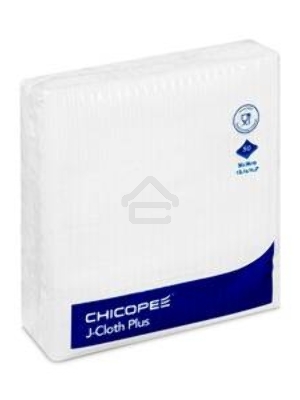 Салфетки универсальные чистящие многократные J-Cloth Plus Medium Wiper белые (Katun/Chicopee) пак/50шт