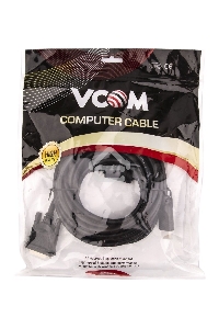 Кабель HDMI AM/DVI(24+1)M, 5м, CU, 1080P@60Hz, 2F, VCOM <CG484GD-5M>