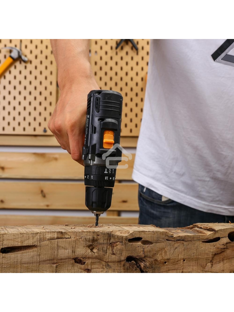 Дрель-шуруповерт Deko GCD12DU 063-4039, Аккумуляторная, 12В