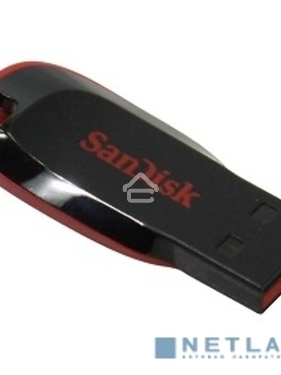 Флеш диск 128GB SanDisk CZ50 Cruzer Blade, USB 2.0