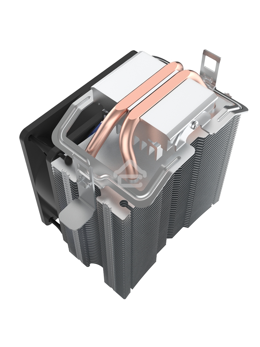 Кулер PCCooler S93 V2  S775/115X/AM2/AM3/AM4/FM1/FM2 (40 шт/кор, TDP 102W, вент-р 90мм, 2 тепловые трубки 6мм, 2200RPM, 22dBa)