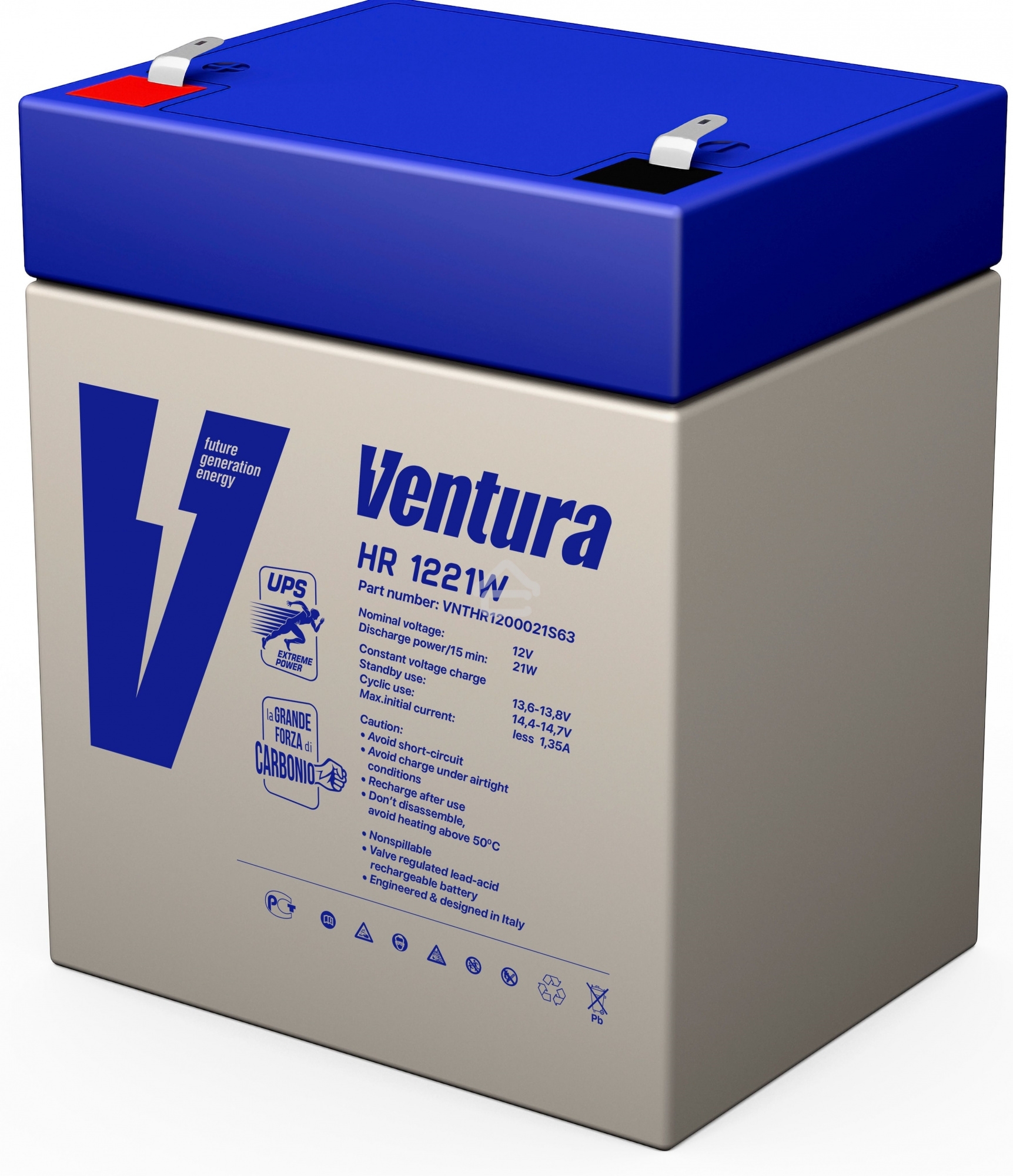 Батарея Ventura HR1221W 12V 5Ah