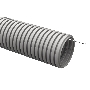 Труба гофрированная IEK ПВХ d 20 с зондом (100 м) [106381]