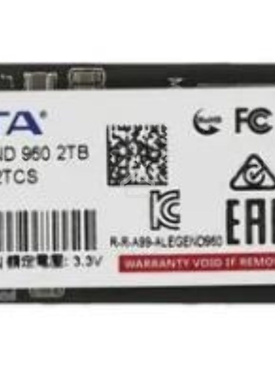 Накопитель SSD ADATA LEGEND 960, 2Tb, PCIe 4.0 x4, M.2 2280, NVMe, R/W 7400/6800, с радиатором