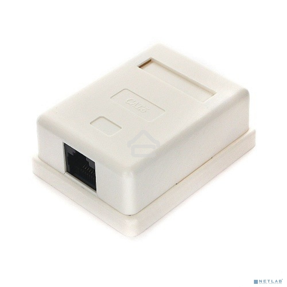 Розетка NA216 RJ-45 кат.6 внешняя 1 порт, 110&Krone