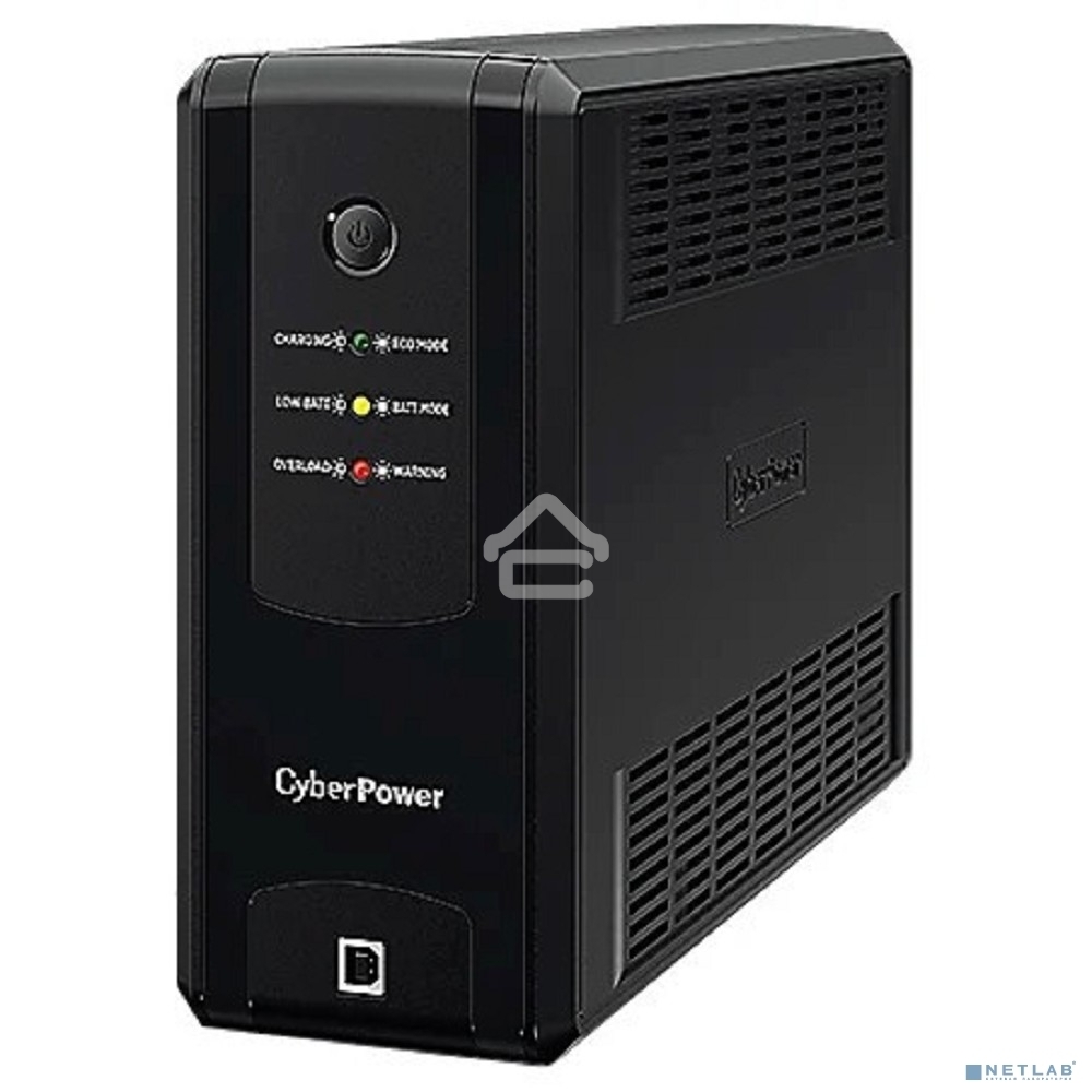 Источник бесперебойного питания UPS CyberPower UT1200EG Line-Interactive 1200VA/700W USB/RJ11/45/Dry Contact (4 EURO)