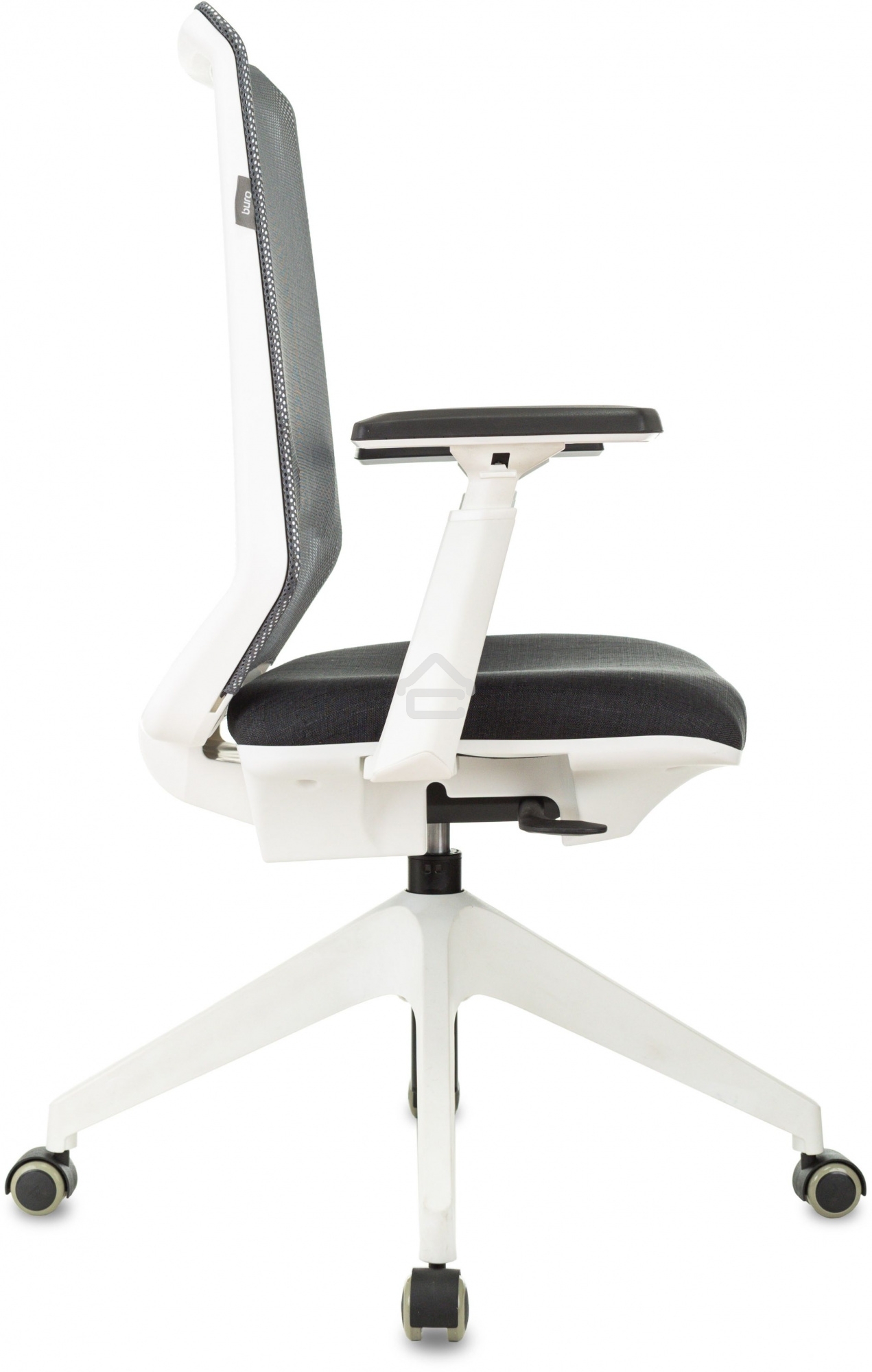 Кресло офисное Бюрократ MC-W611NL серый TW-04 38-417 сетка/ткань, крестов.4-луч. пластик пластик