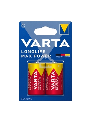 Батарейка VARTA LONGLIFE MAX P. C бл. 2