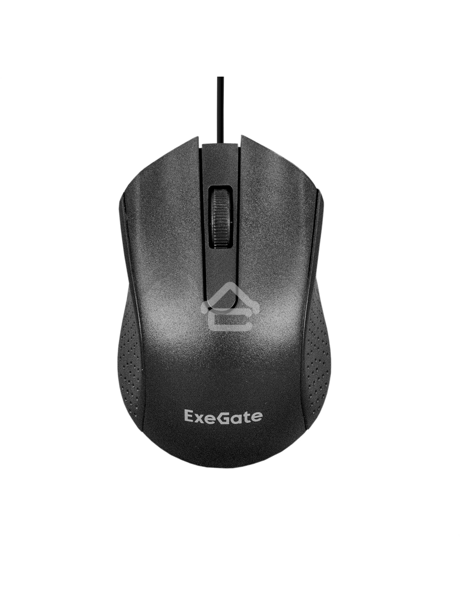 Мышь проводная ExeGate Professional Standard SH-8012 черный, 1000 dpi, USB, кнопки - 3