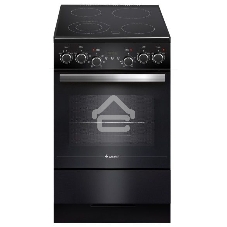 Плита электрическая Gefest ЭП Н Д 5560-03 0057 черный, конфорок 4 электрических, духовка 55 л, 50 см x 85 см x 58.5 см