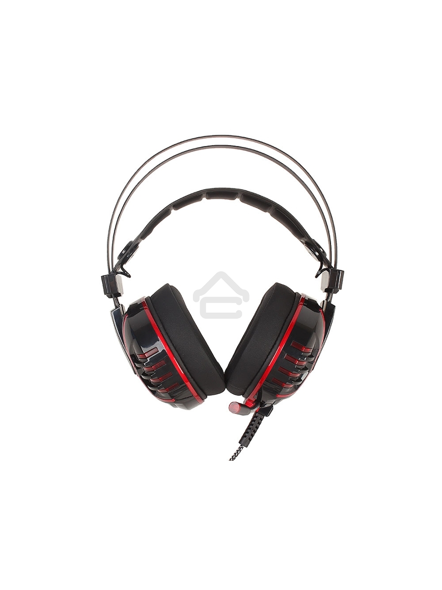Наушники с микрофоном A4 Bloody M615 черный 1.2м мониторы оголовье (M615 B/R)