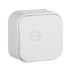 Переключатель 10A одноклавишный (белый) Legrand 782204