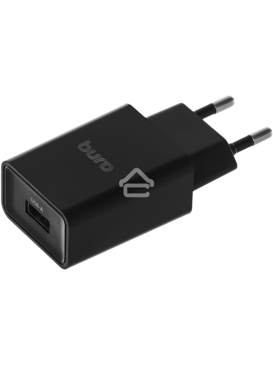 Сетевое зарядное устройство Buro BUWA1 2.1A черный