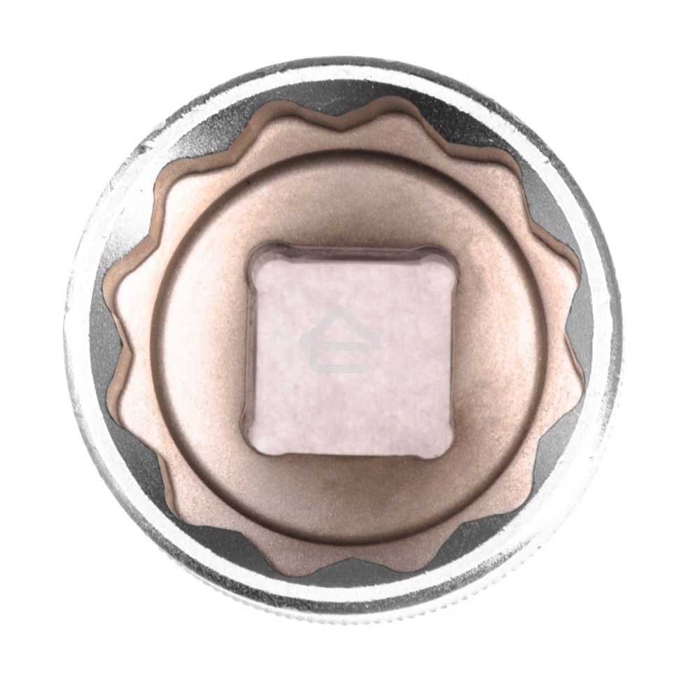 Головка торцевая, 30 мм, 12-гранная, CrV, под квадрат 1/2