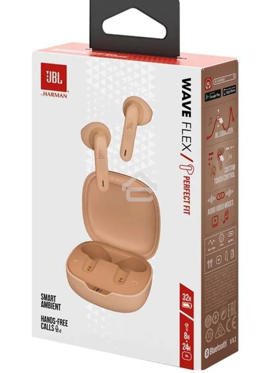 Наушники JBL Wave Flex TWS бежевый