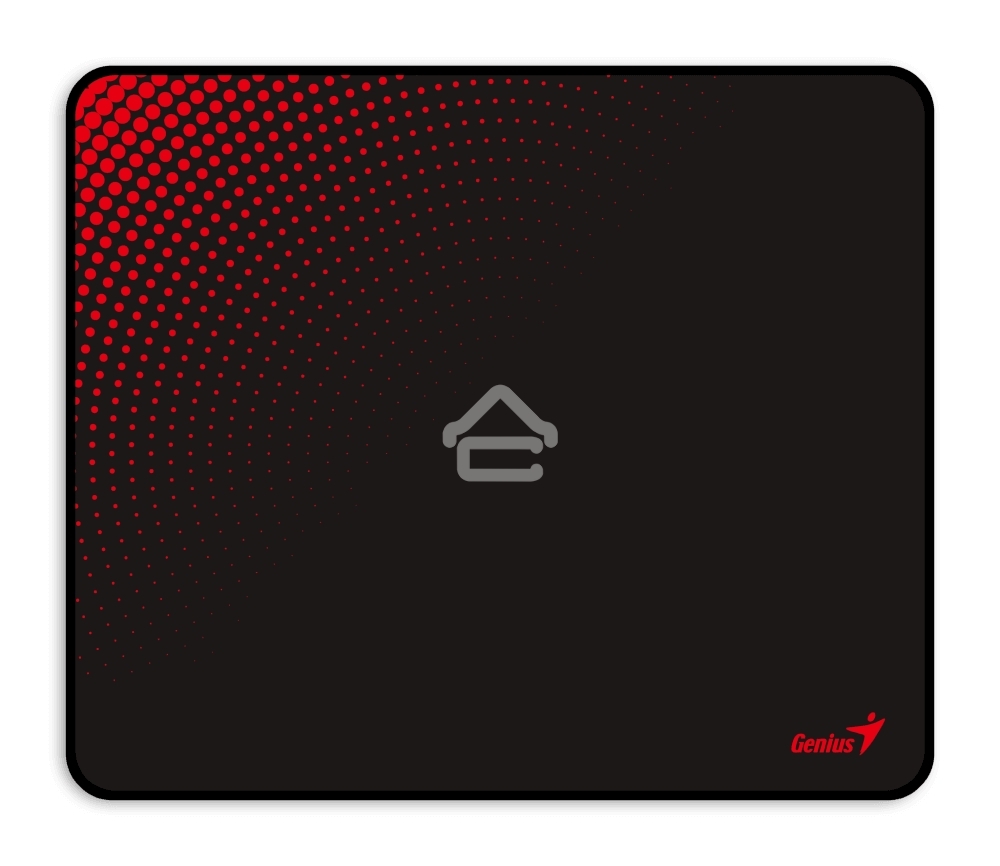 Коврик для мыши Genius G-Pad 230S. Нескользящая резиновая основа с микротекстурированной гладкой поверхностью. Размер: 230 x 2.5 x 190 мм. черный