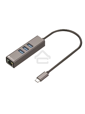 Сетевой адаптер ORIGO OU330N/A1A USB-C, 3xUSB 3.0, 1x1000Base-T