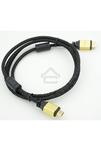 Кабель HDMI Behpex Ver.1.4 Gold jack HDMI(19pin)/HDMI(19pin) 1.8м феррит.кольца позолоченные контакты