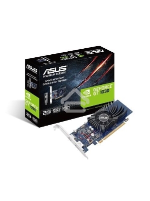 Видеокарта AsusGT1030-2G-BRK nVidia GeForce GT 1030 2048Mb 64bit GDDR5 1228/6008/HDMIx1/DPx1/HDCP PCI-Elow profile Ret