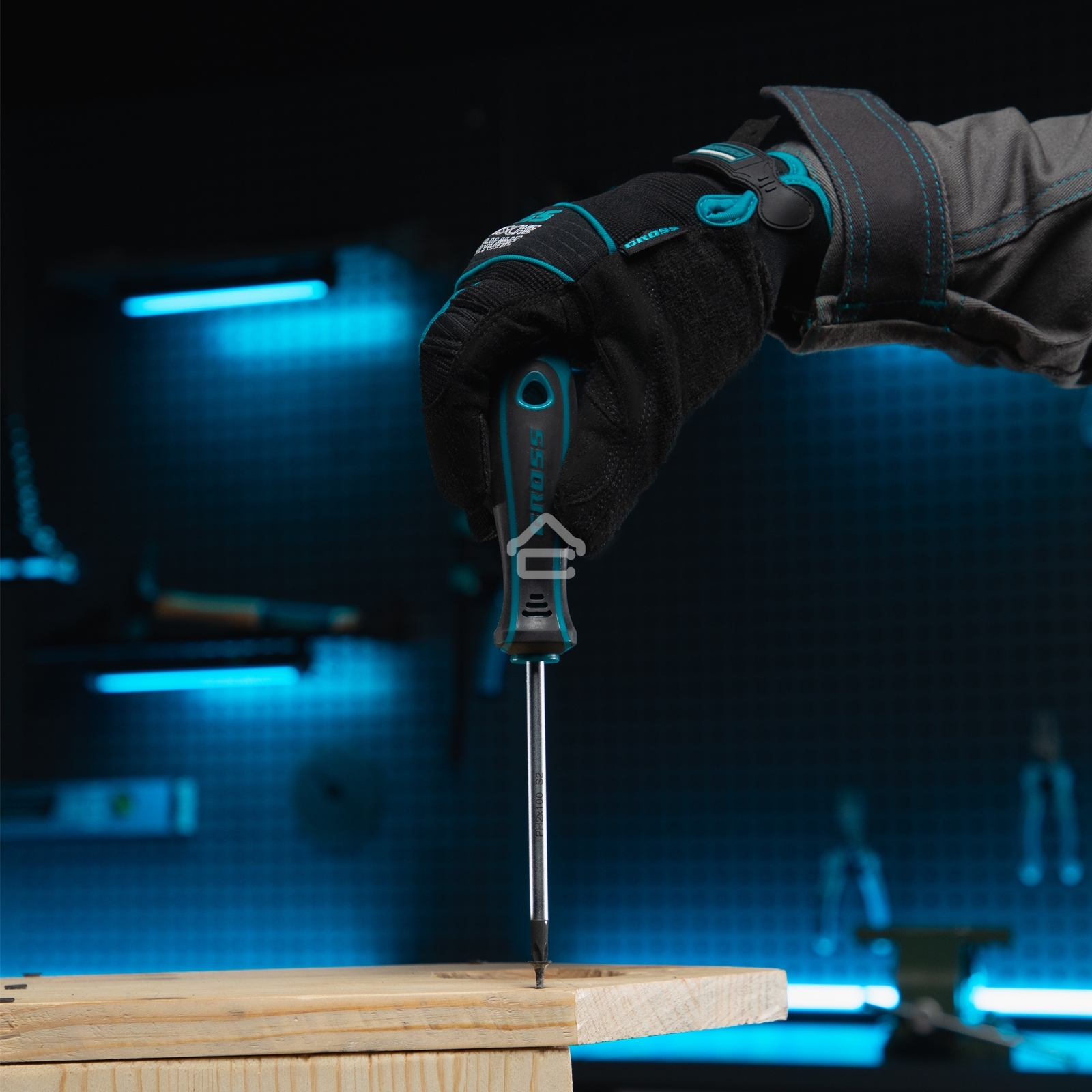 Набор инструментов Gross 78 пред., 120 зубьев, CrV, 1/4, 1/2 14148