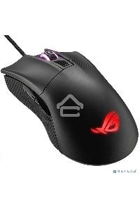 Мышь проводная ASUS ROG Gladius II Core черный, 6200 dpi, USB, кнопки - 6