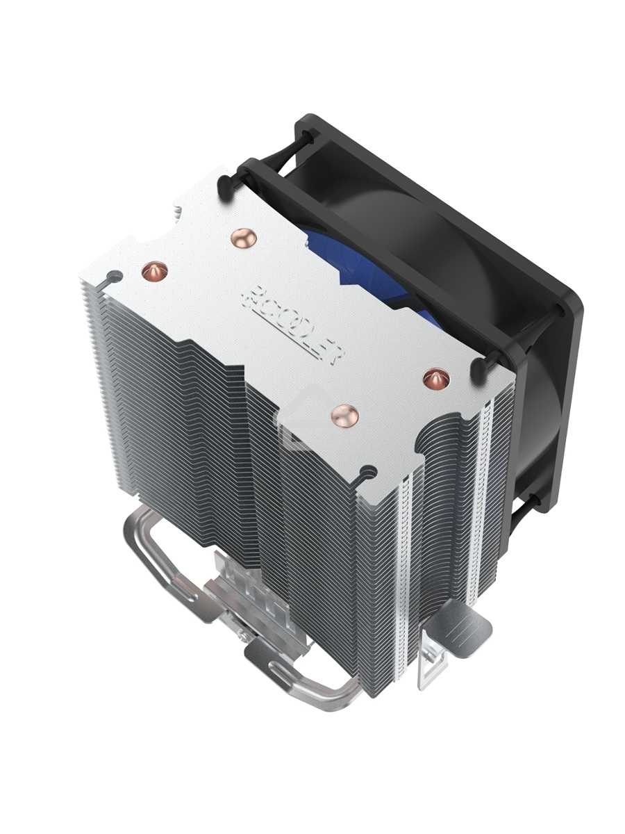 Кулер PCCooler S93 V2  S775/115X/AM2/AM3/AM4/FM1/FM2 (40 шт/кор, TDP 102W, вент-р 90мм, 2 тепловые трубки 6мм, 2200RPM, 22dBa)