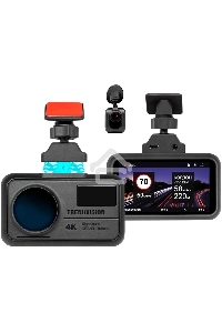 Видеорегистратор TrendVision TDR-725 Real 4K 2CH черный 8Mpix 2160x3840 2160p 170гр. GPS NT96670