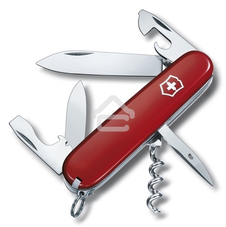 Нож перочинный Victorinox Spartan (1.3603.B1) 91мм 12функций красный блистер