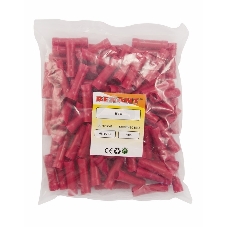 Соединительная гильза изолированная L-32 мм 6-10 мм² (ГСИ 10/ГСИ 6,0-10,0) красная Rexant