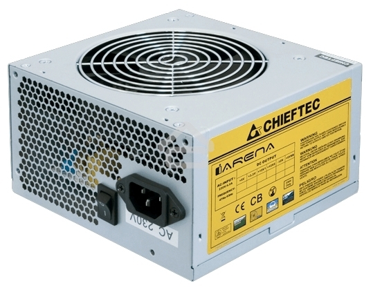 Блок питания Chieftec GPA-600S, 600Вт, 120мм, серый