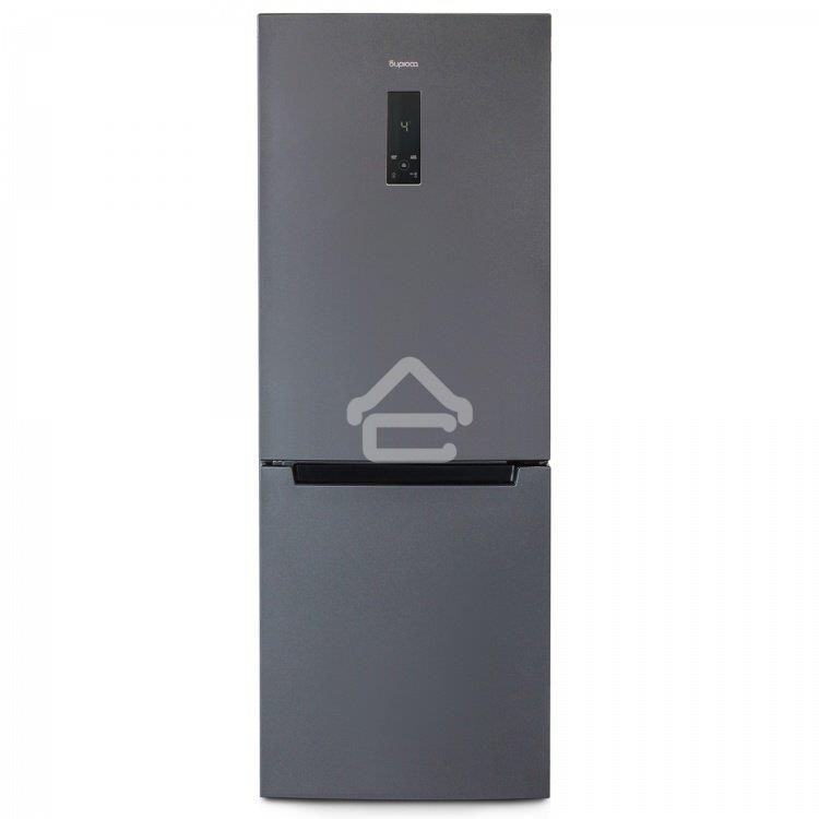 Холодильник Бирюса Б-W920NF графит двухкамерный 210/100 л морозилка снизу, No Frost